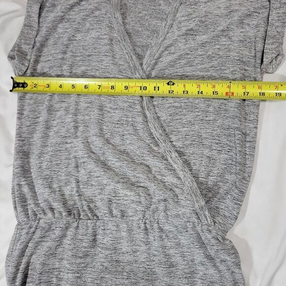 Lou & grey drop waist gray dress Sz xs - Picture 9 of 11